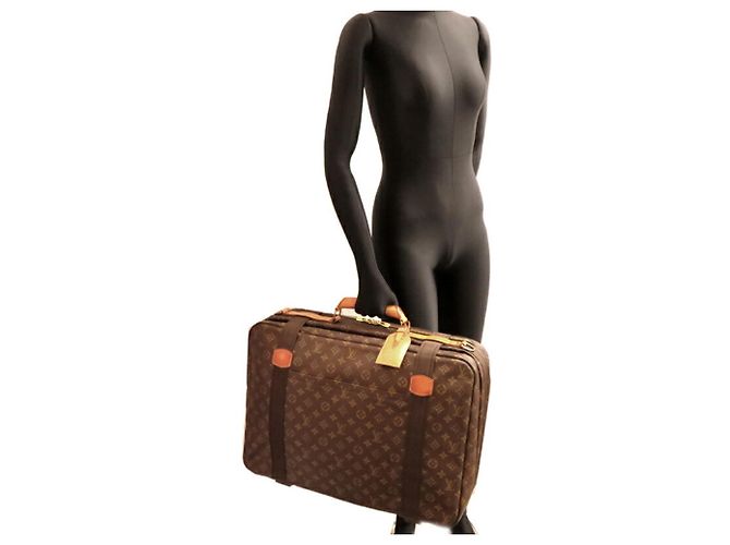 Borsa da trasporto Satellite 53 di Louis Vuitton Marrone - vista 9