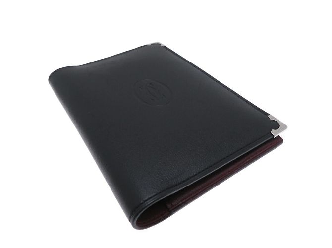 Couverture de carnet de la ligne Must de Cartier Noir - vue 3