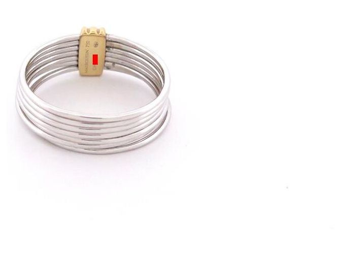 ANELLO MAUBOUSSIN I 7 PECCATI DI TE RI0702WYDI 52 ORO BIANCO 18K GIALLO - vista 4