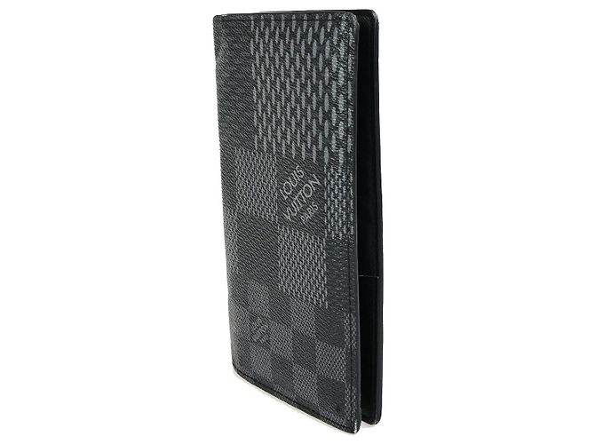 Cartera Brazza Louis Vuitton Negro - vista 3