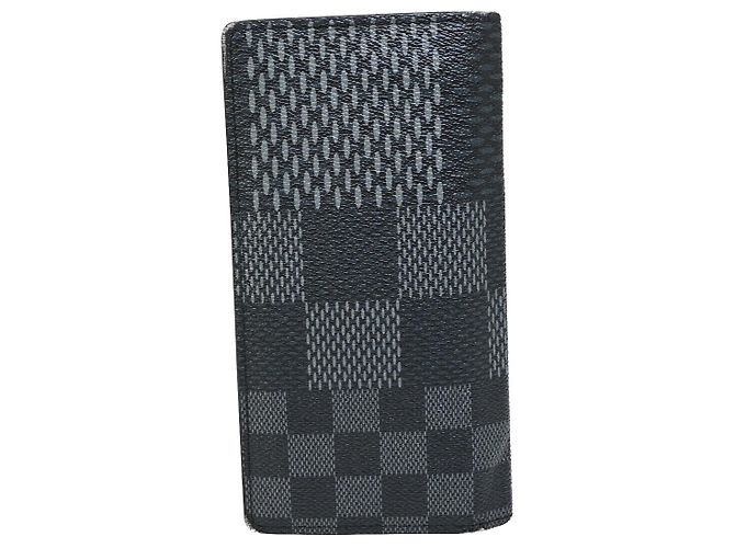 Cartera Brazza Louis Vuitton Negro - vista 4