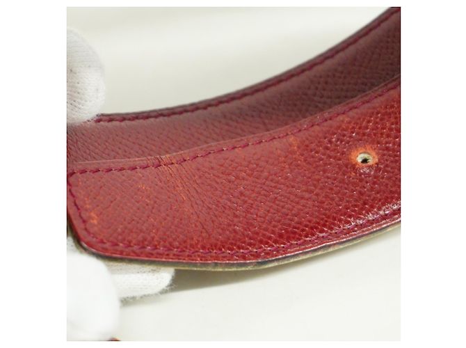Cintura in vitello Epsom oro Constance di Hermès D'oro - vista 4