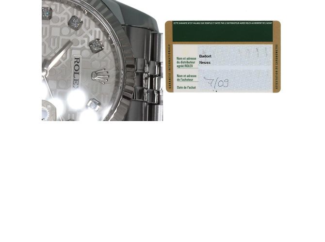 Relógio Rolex Datejust 116234G com diamantes - vista 10