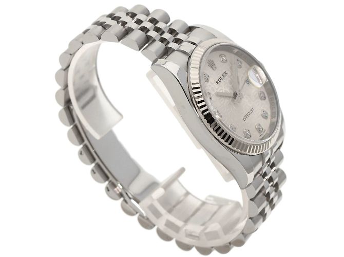 Relógio Rolex Datejust 116234G com diamantes - vista 2