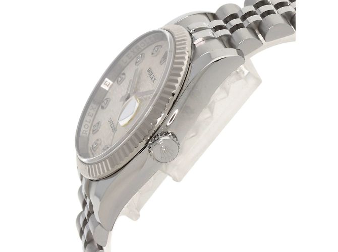 Relógio Rolex Datejust 116234G com diamantes - vista 5