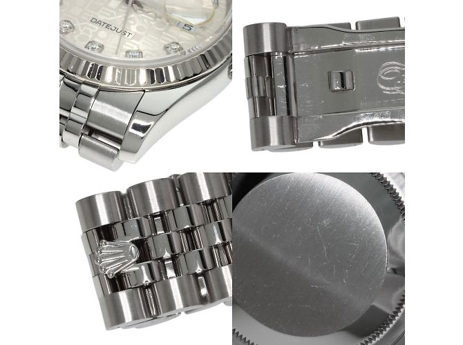 Relógio Rolex Datejust 116234G com diamantes - vista 9