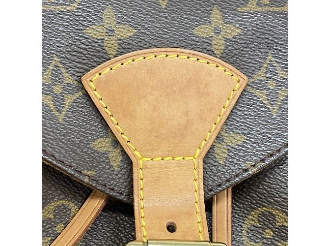 Zaino Montsouris GM Monogramma Louis Vuitton Marrone - vista 12