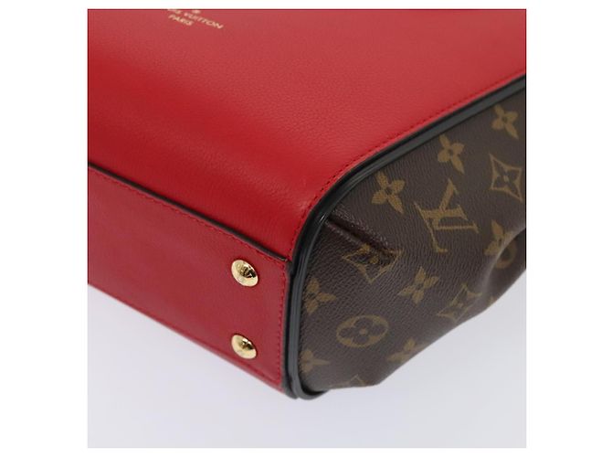 LOUIS VUITTON Monogram Kimono PM Borsa a Mano Rossa M41856 LV Auth 89974SA Rosso - vista 16