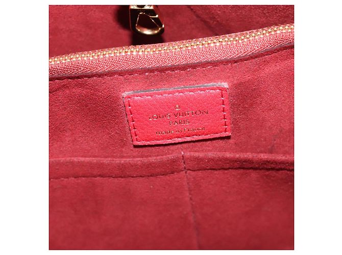 LOUIS VUITTON Monogram Kimono PM Borsa a Mano Rossa M41856 LV Auth 89974SA Rosso - vista 20