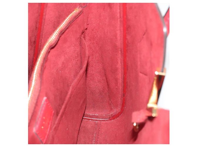 LOUIS VUITTON Monogram Kimono PM Borsa a Mano Rossa M41856 LV Auth 89974SA Rosso - vista 22