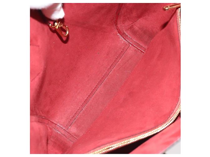 LOUIS VUITTON Monogram Kimono PM Borsa a Mano Rossa M41856 LV Auth 89974SA Rosso - vista 28