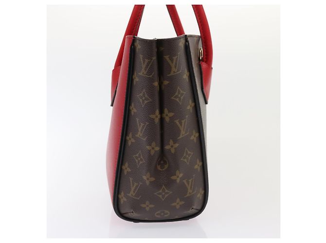 LOUIS VUITTON Monogram Kimono PM Borsa a Mano Rossa M41856 LV Auth 89974SA Rosso - vista 4