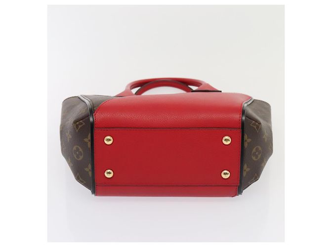 LOUIS VUITTON Monogram Kimono PM Borsa a Mano Rossa M41856 LV Auth 89974SA Rosso - vista 5