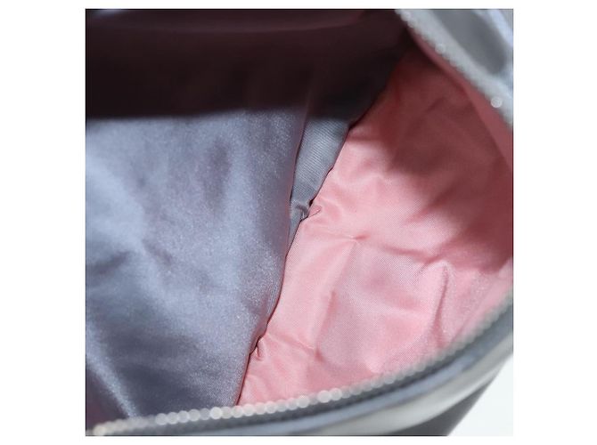 PRADA Schultertasche Nylon Grau Silber Authentisch 89792 Braun - Ansicht 29