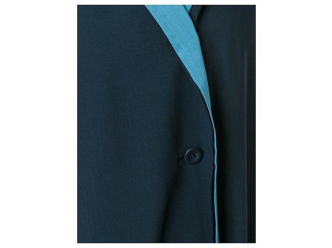Abrigo reversible azul Issey Miyake - vista 2
