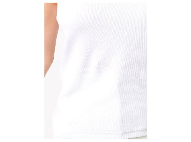 Top de algodón blanco Maison Martin Margiela - años 2000 - vista 5
