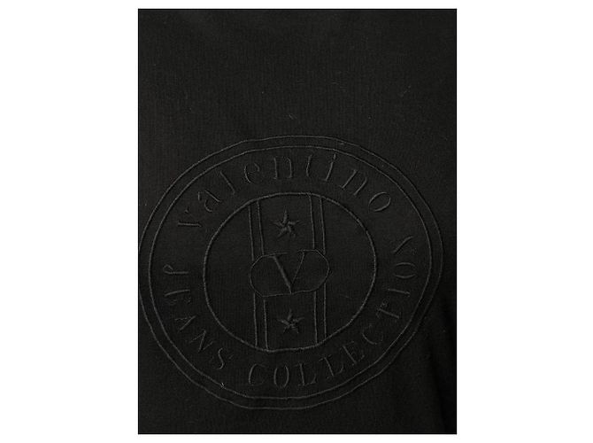Camiseta de algodón negra Valentino Negro - vista 5
