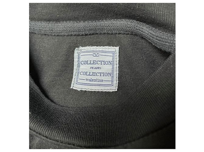 Camiseta de algodón negra Valentino Negro - vista 6