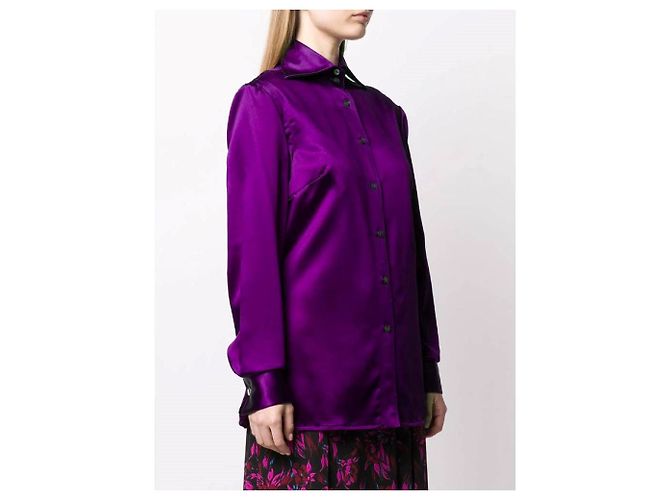 Camicia viola Gianfranco Ferré Porpora - vista 3