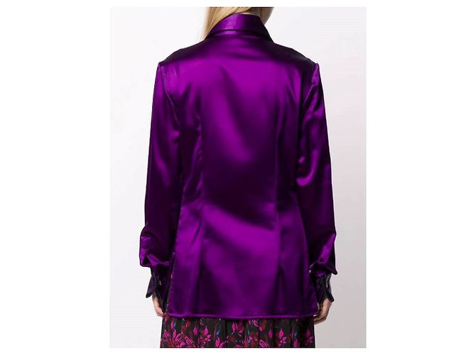 Camicia viola Gianfranco Ferré Porpora - vista 4