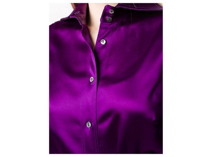 Camicia viola Gianfranco Ferré Porpora - vista 5