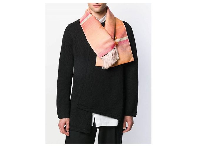Sciarpa a righe multicolore Issey Miyake - anni 2000 - vista 2