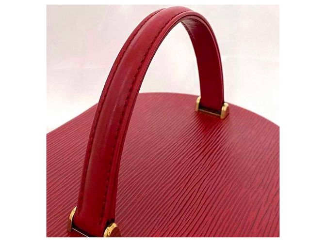 Cannes Borsa Vanity Louis Vuitton in rosso castigliano - vista 8