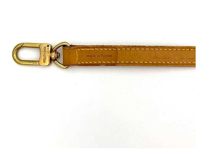 Beige Leder Schultergurt Louis Vuitton - Ansicht 10