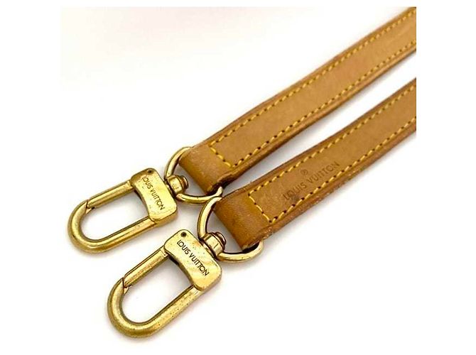Beige Leder Schultergurt Louis Vuitton - Ansicht 11