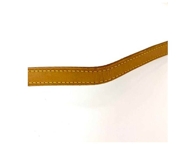 Beige Leder Schultergurt Louis Vuitton - Ansicht 6