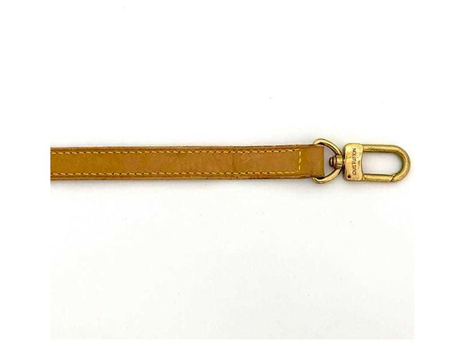 Beige Leder Schultergurt Louis Vuitton - Ansicht 8