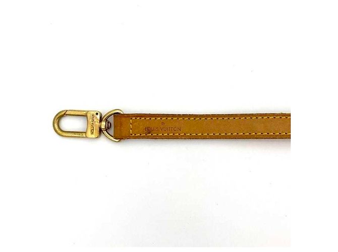 Beige Leder Schultergurt Louis Vuitton - Ansicht 9