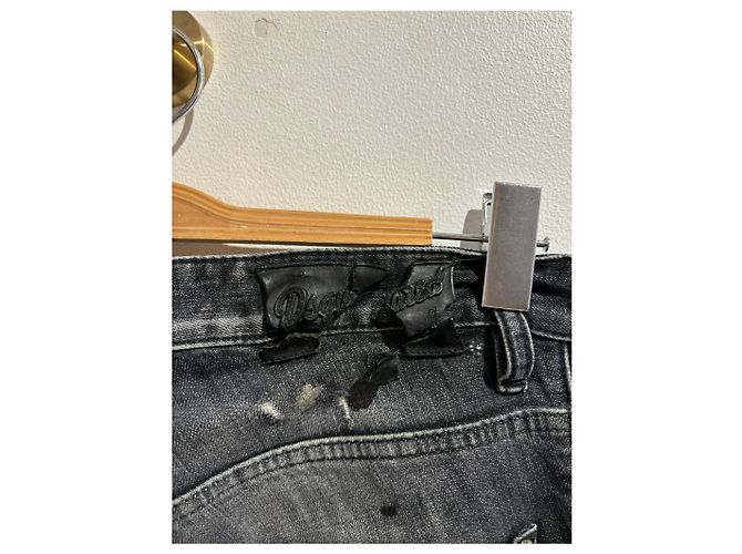 Jeans DSQUARED2 T.FR 44 Algodón Negro - vista 4