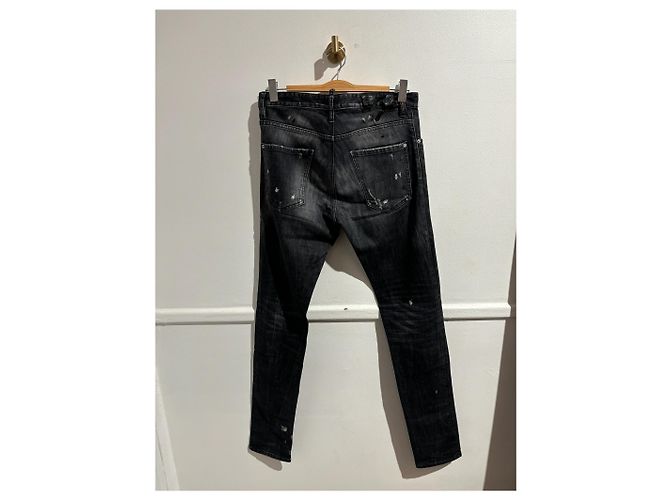 Jeans DSQUARED2 T.FR 44 Algodón Negro - vista 7