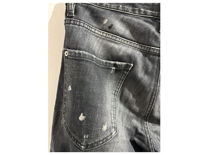 Jeans DSQUARED2 T.FR 44 Algodón Negro - vista 8