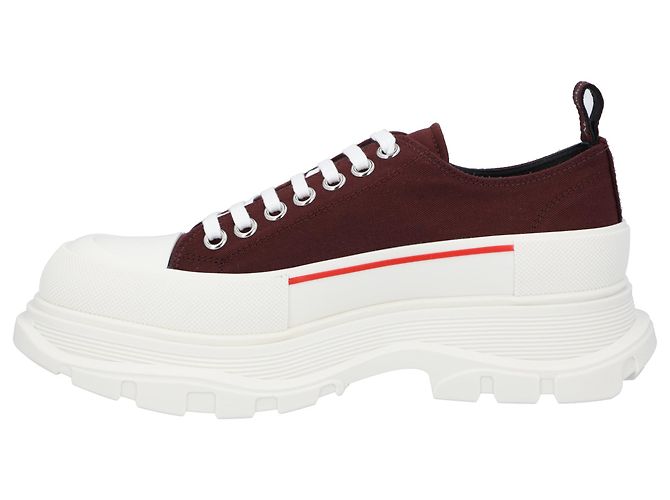 Sneaker Tread Alexander McQueen 'Bordeaux Bianco' Rosso - vista 2