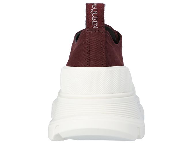 Sneaker Tread Alexander McQueen 'Bordeaux Bianco' Rosso - vista 3