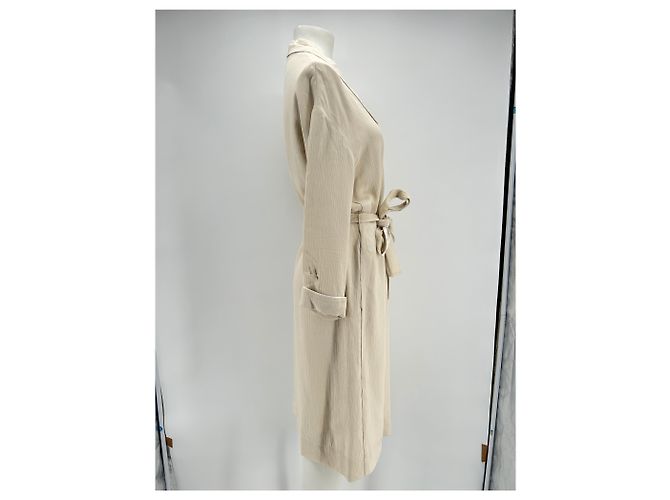 Forte Forte Forte_Forte Mäntel T.0-5 1 Viskose Beige - Ansicht 3