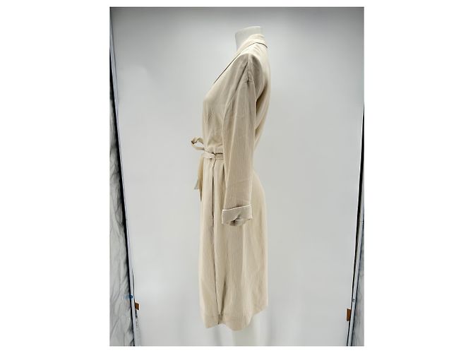 Forte Forte Forte_Forte Mäntel T.0-5 1 Viskose Beige - Ansicht 4