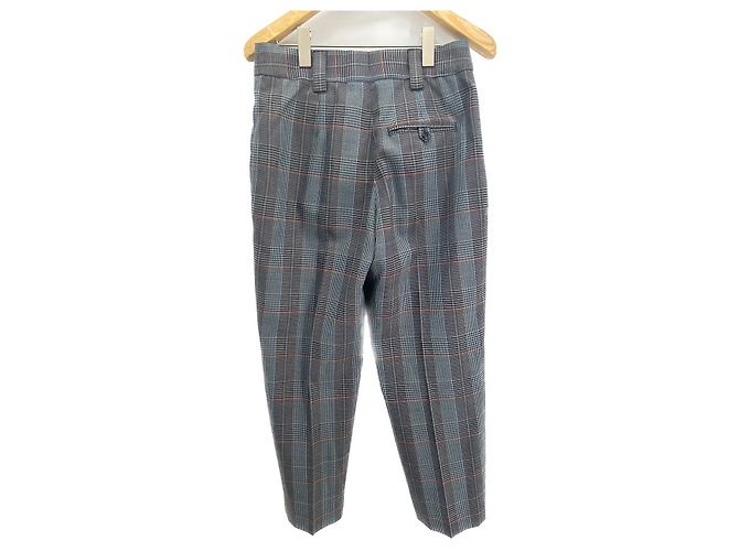 Acne Studios Hose T.FR 36 Wolle Grau - Ansicht 2