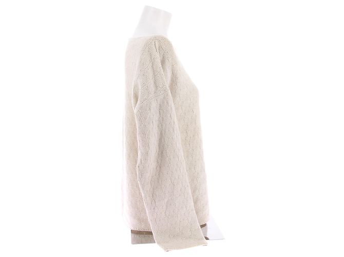 Loewe Strickwaren T.International M Kaschmir Beige - Ansicht 3