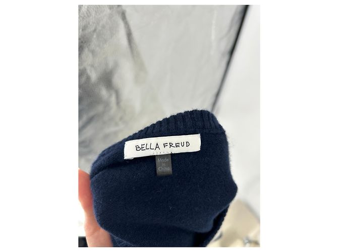 BELLA FREUD Maglieria T. Internazionale M Cashmere Blu navy - vista 5