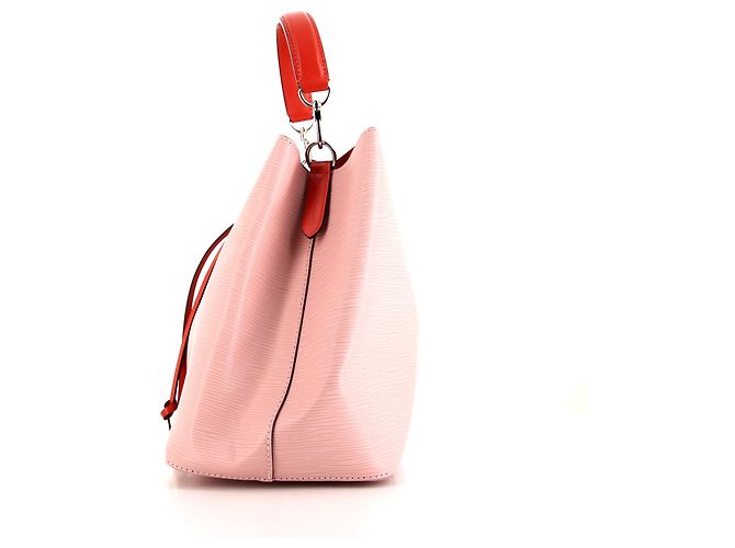 Noe Louis Vuitton Petit Noé Einkaufstasche aus rosa Epi-Leder Pink - Ansicht 4