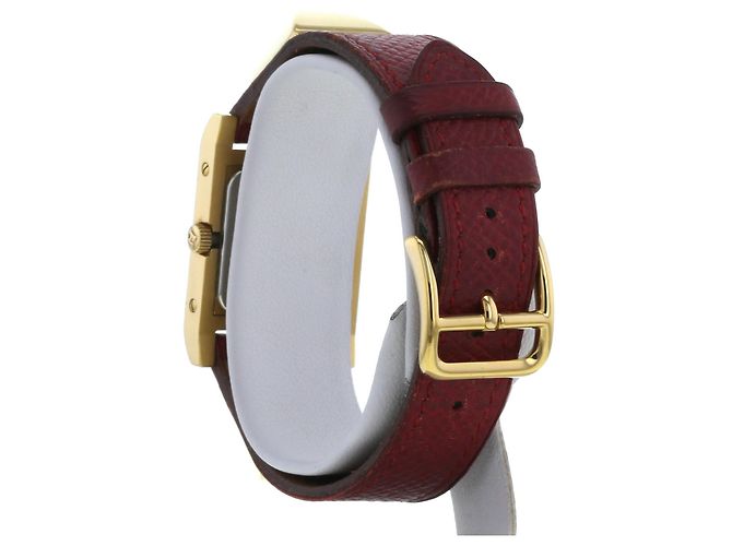 Reloj Hermès Médor en oro chapado Amarillo - vista 3