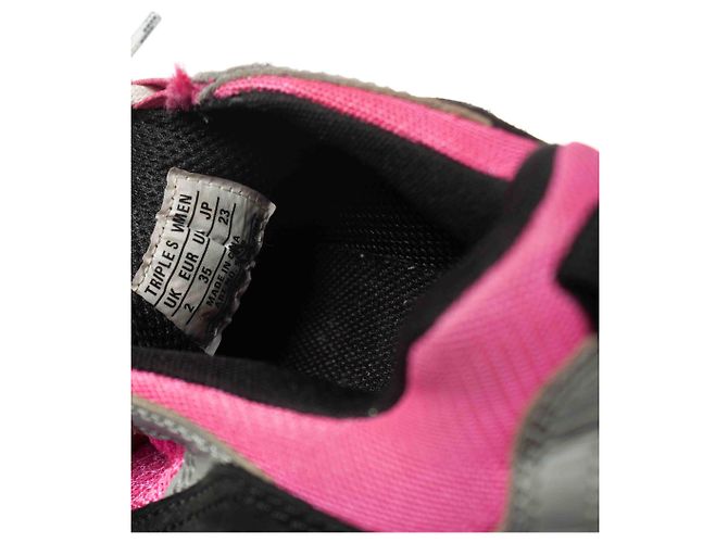 Sneakers Triple S Balenciaga in rosa - vista 9