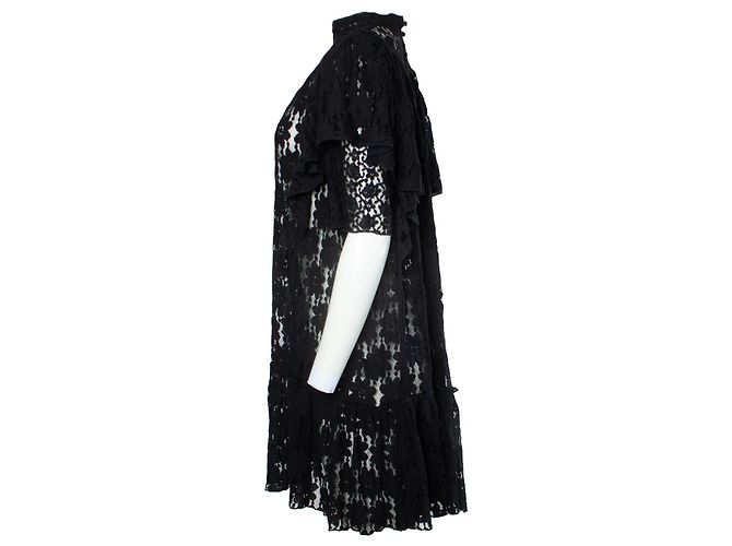 Isabel Marant Etoile Schwarzes Spitzenkleid von Isabel Marant Étoile - Ansicht 2