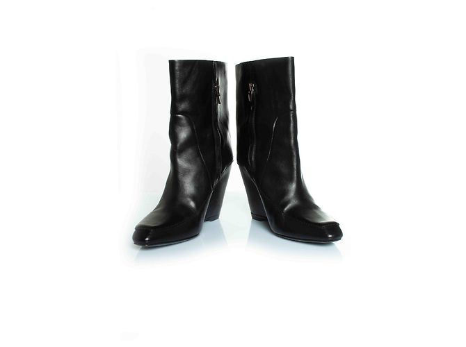 Autre Marque hidden platform ankle boots von alexanderwang Schwarz - Ansicht 5