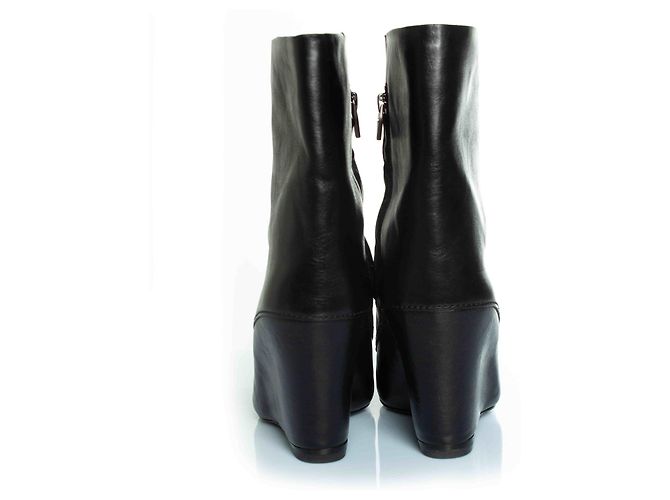 Autre Marque hidden platform ankle boots von alexanderwang Schwarz - Ansicht 6