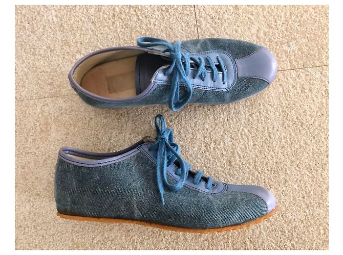 sneakers basket in jeans Elizabeth Stuart 38 Blu - vista 10