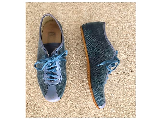sneakers basket in jeans Elizabeth Stuart 38 Blu - vista 11